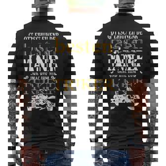 Triker Bester Mann Trikebike Dreirad Motorrad Triker Trike T-Shirt mit Rückendruck - Geschenkecke