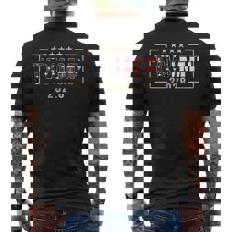 Trump 2028 Vote Donald Trump Flag 2028 Men's T-shirt Back Print - Thegiftio UK