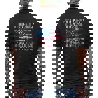 Trump Tough Donald Trump President Usa America Trump Tough Men's T-shirt Back Print - Thegiftio