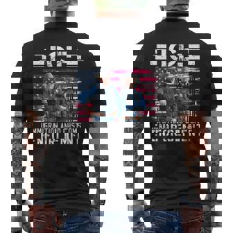 Trump Vance Ice Immigration And Customs Enforcement Men's T-shirt Back Print | Seseable CA