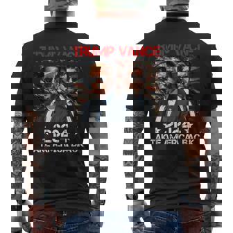 Trumpance 2024 Donald Trump JDAnce Take America Back T-Shirt mit Rückendruck - Geschenkecke