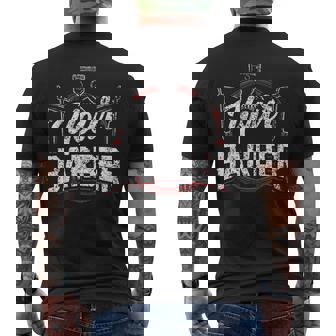 Tu Barbería Barbería Hobby Barberos Trabajo Camiseta Hombre Estampado Espalda - Regaloses