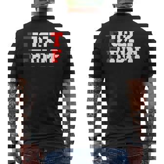 Tuck Frump Divertido Anti-Donald Trump Donald Trump Camiseta Hombre Estampado Espalda - Regaloses
