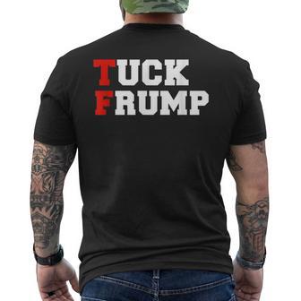 Tuck Frump Anti-Donald Trump Donald Trump T-Shirt mit Rückendruck - Geschenkecke