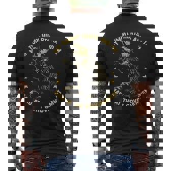 My Tummy Hurts And I'm Mad At The Government Gov Men's T-shirt Back Print - Seseable