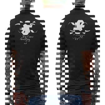 Twin Flame Cosmic Moon Phases Numerology Men's Back Print T-Shirt - Monsterry