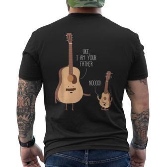 Uke I Am Your Father Ukulélé Guitare Musique Père T-shirt imprimé au dos - Cadeauxyz