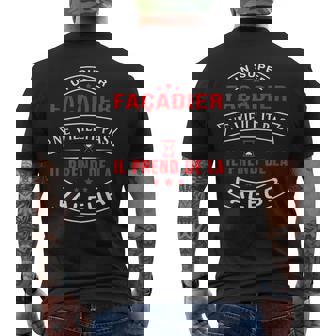 Un Super Façadier Neieillit Pas Cadeau Façadier T-shirt imprimé au dos - Cadeauxyz