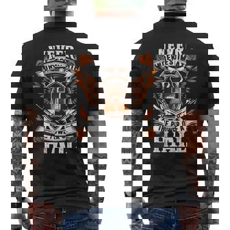 Never Underestimate The Power Of Hail Hail Name Men's T-shirt Back Print - Thegiftio UK