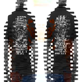 Never Underestimate The Power Of Whitely Whitely Name Men's T-shirt Back Print - Thegiftio