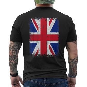 United Kingdom Uk Union Jack Flag England Great Britain T-Shirt mit Rückendruck - Geschenkecke