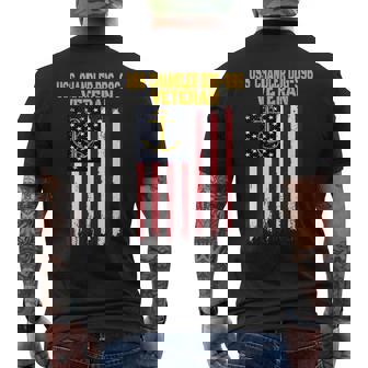 Uss Chandler Ddg-996 Destroyer Veterans Day Father's Day Men's T-shirt Back Print - Monsterry