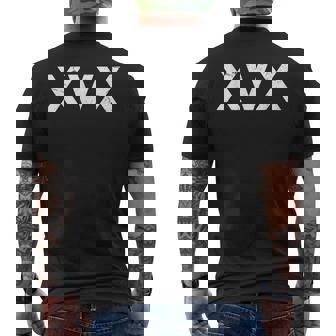 Végétalien Anti-Drogue Hardcore Punk Straight Edge T-shirt imprimé au dos - Cadeauxyz