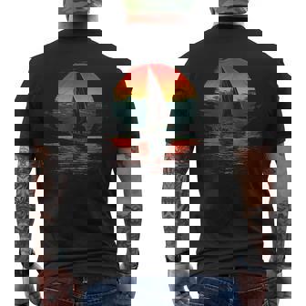 Velaintage Barco Náutico Retro Fresco 12 Camiseta Hombre Estampado Espalda - Regaloses