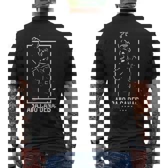 Venezuela Libre Hasta El Final Abajo Cadenas Camiseta Hombre Estampado Espalda - Regaloses