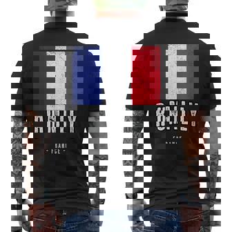 Ville De Rumilly France Fr Drapeau Français T-shirt imprimé au dos - Cadeauxyz