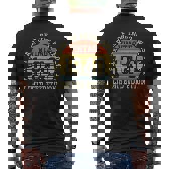 Vintage 1940 Edición Limitada 85-Year-Old 85Th Birthday Camiseta Hombre Estampado Espalda - Regaloses