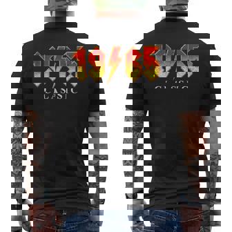 Vintage 1965 Classic Rock Legend 60 Year Old 60Th Birthday Men's T-shirt Back Print - Monsterry