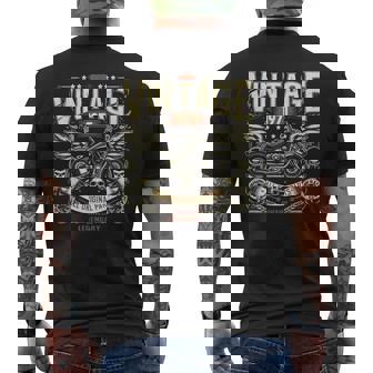 Vintage 1971 Nacido En 1971 53 Cumpleaños Motociclistas Camiseta Hombre Estampado Espalda - Regaloses