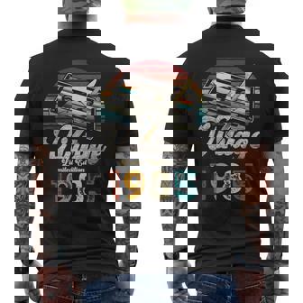 Vintage 1985 Cumpleaños 40 Años Cassette Lápiz Camiseta Hombre Estampado Espalda - Regaloses