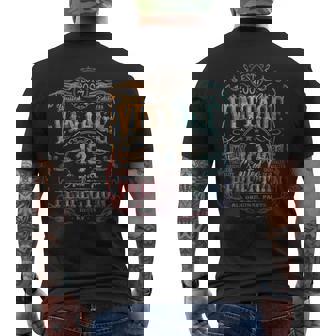 Vintage 2007 Limited Edition 18 Year Old 18Th Birthday Men's T-shirt Back Print - Thegiftio UK