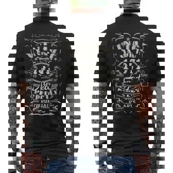 Vintage 54Th Birthday Decorations 1971 54 Birthday Men's T-shirt Back Print - Thegiftio