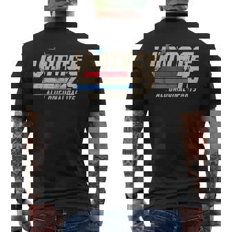 Vintage '75 Retro Birthday Top For 50Th 1975 Dad Usa 50 Men's T-shirt Back Print | Mazezy