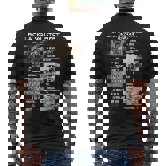 Vintage Black Business Black History Month Black Wall Street Men's T-shirt Back Print | Mazezy