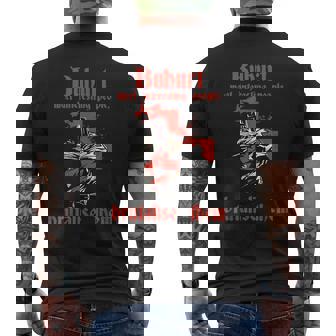 Vintage Buhurt Hobby Knight Outfit Buhurt Tournament Men's Back Print T-Shirt - Monsterry