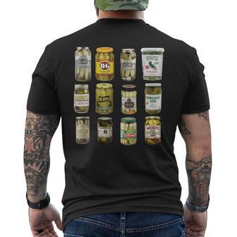 Vintage Canned Pickles Lover Trendy Clothing T-Shirt mit Rückendruck - Geschenkecke