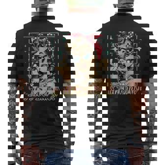 Is He Vintage Dead Yet Men's T-shirt Back Print - Thegiftio