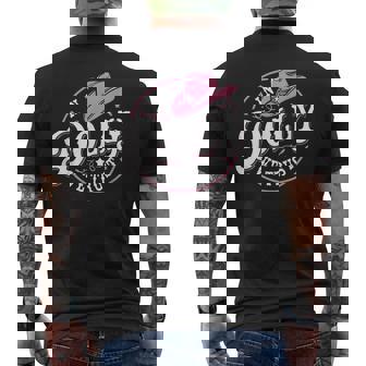Vintage Dolly Personalized Name Retro Style Classic Men's T-shirt Back Print - Thegiftio UK