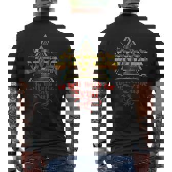 Vintage Faith Quote To Hell With The Devil Metal Music Men's T-shirt Back Print | Seseable CA
