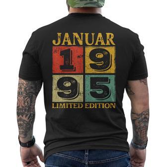 Vintage January 1995 28Th Birthday T-Shirt mit Rückendruck - Geschenkecke