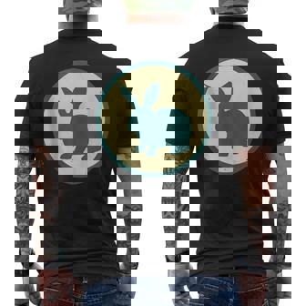 Vintage Rabbit Retro Wild Animal Tank Top Men's Back Print T-Shirt - Monsterry