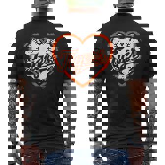 Vintage Tigers Heart Throwback Retro Styles Classic Men's T-shirt Back Print - Thegiftio UK