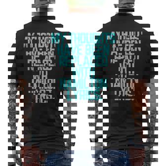 Vintage Historic Hamilton Quote Kids Men's Back Print T-Shirt - Monsterry