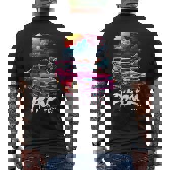 Voiture De Course De Sport Esthétique Phonk T-shirt imprimé au dos - Cadeauxyz
