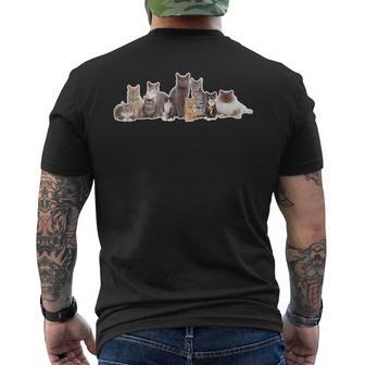 Von Jade Cats Graphic Image T-Shirt mit Rückendruck - Geschenkecke