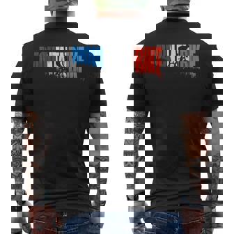 Vtt Drapeau Francettintage T-shirt imprimé au dos - Cadeauxyz