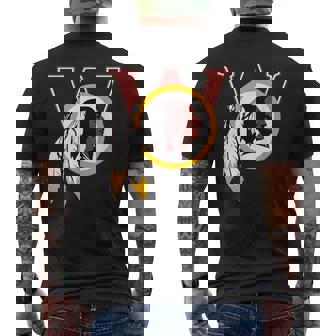 Washington Feather Men's T-shirt Back Print | Mazezy
