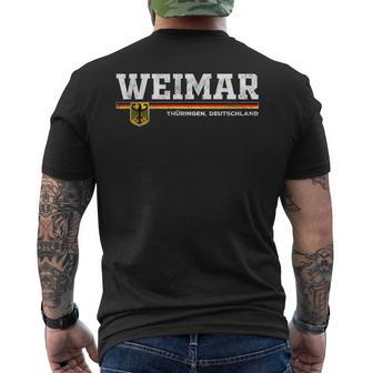 Weimar Germany Germany T-Shirt mit Rückendruck - Geschenkecke