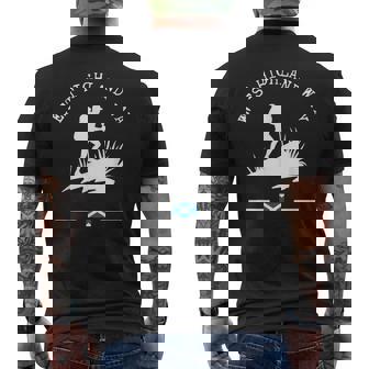 West Highland Way Trail Scottish Highlands Hiker Scotland Men's T-shirt Back Print | Mazezy