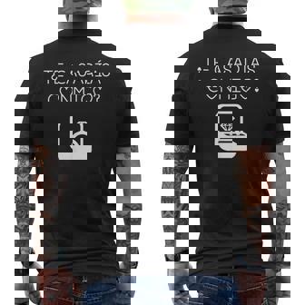 Will You Marry Me Te Casarias Conmigo Proposal In Spanish Men's Back Print T-Shirt - Monsterry