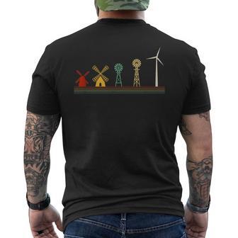 Wind Energy Development Windmill T-Shirt mit Rückendruck - Geschenkecke