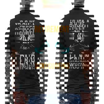 Windsurfing Quote Surfing Sayings Surfer Humor Tank Top Men's Back Print T-Shirt - Monsterry