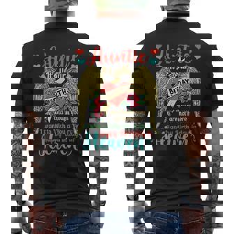 Wish A Very Happy Birthday Auntie In Heaven Memorial Family Men's Back Print T-Shirt - Monsterry