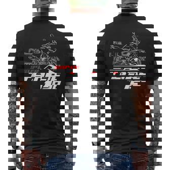 Xt1200z Super Tenere Adventure Para Jinetes Motocicletas Camiseta Hombre Estampado Espalda - Regaloses