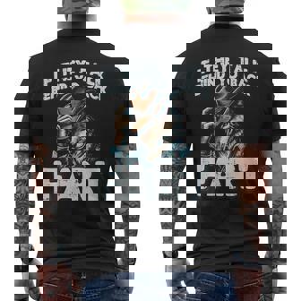 If They Talk Behind Your Back Fart Inappropriate Joke Men's T-shirt Back Print | Mazezy
