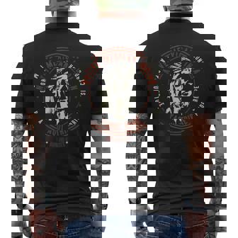 Yaqui Tribe Native Mexican Indian Proud Retro Vintage Chief Men's Back Print T-Shirt - Monsterry